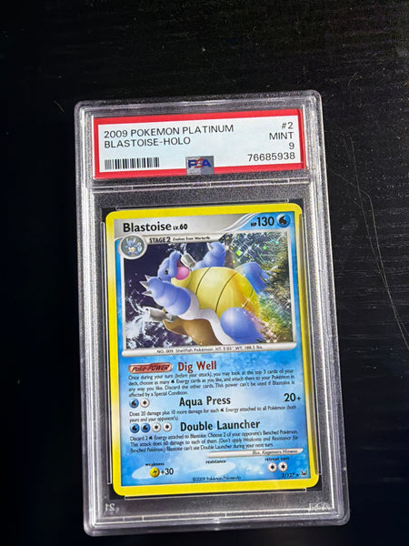 Blastoise PSA 9 SLAB