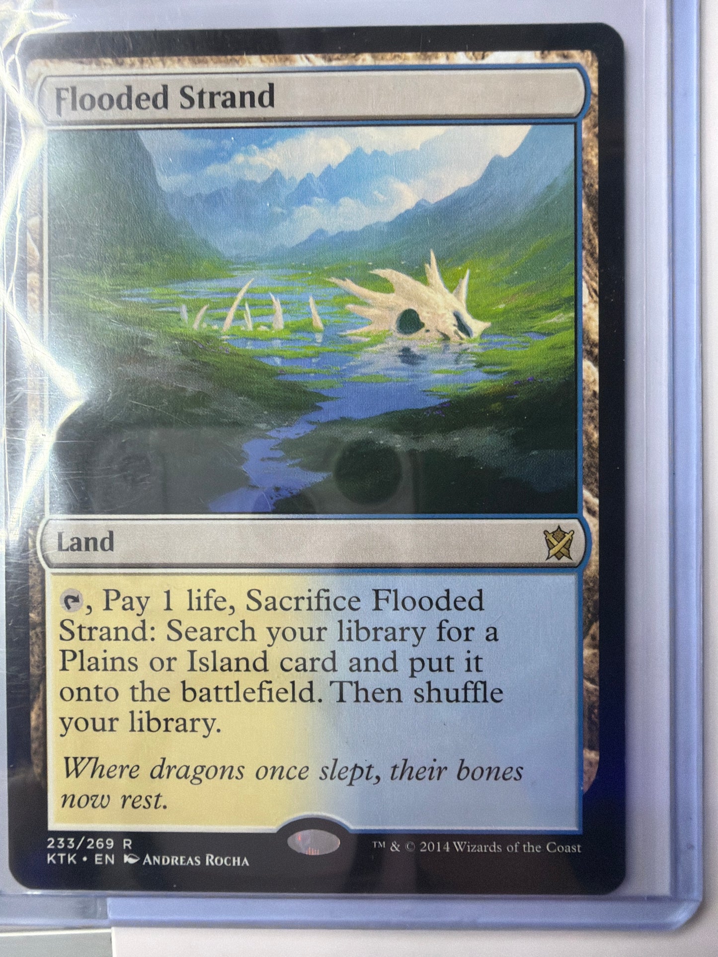 Flooded strand