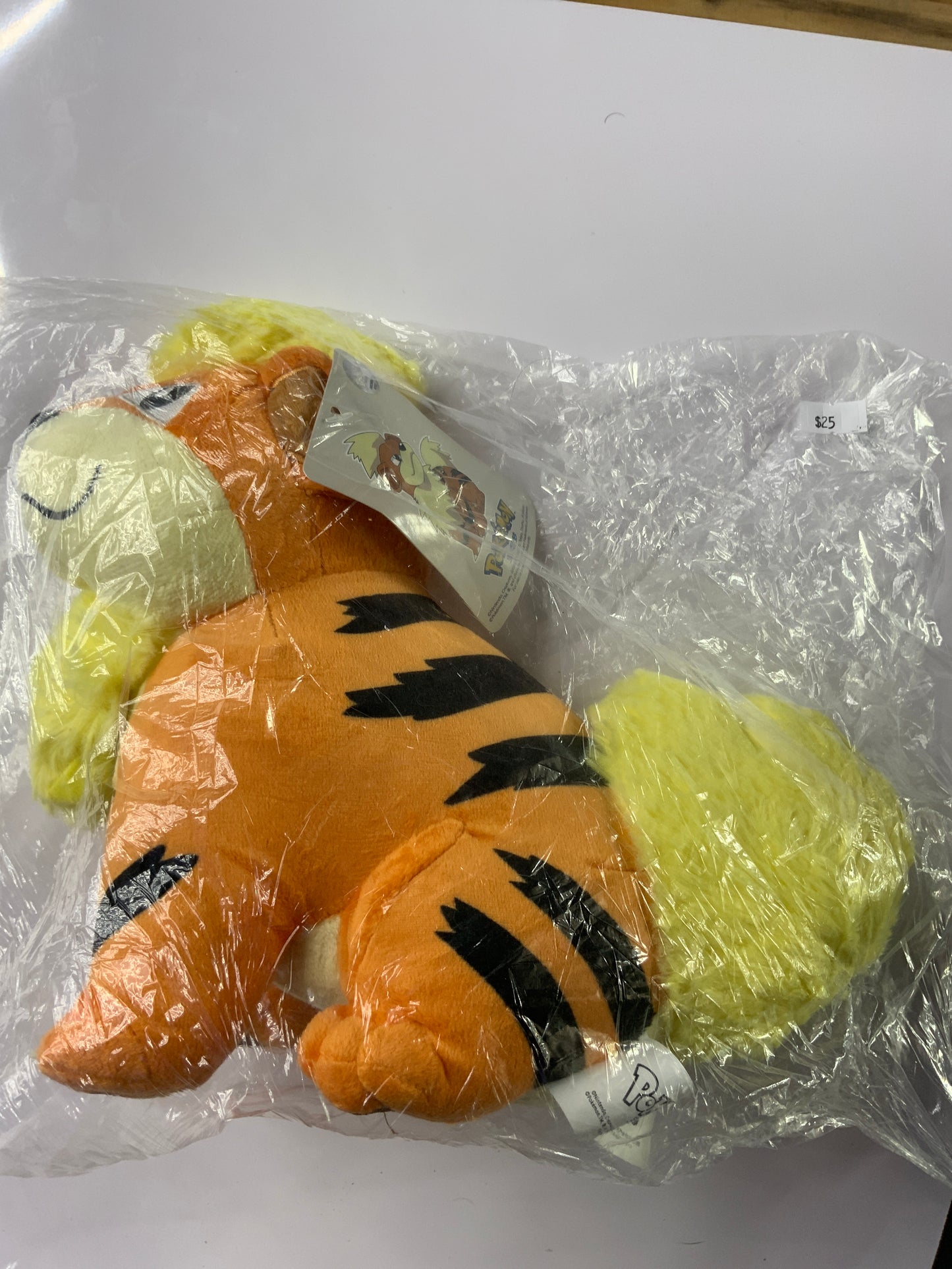 Growlithe Pokémon plushie