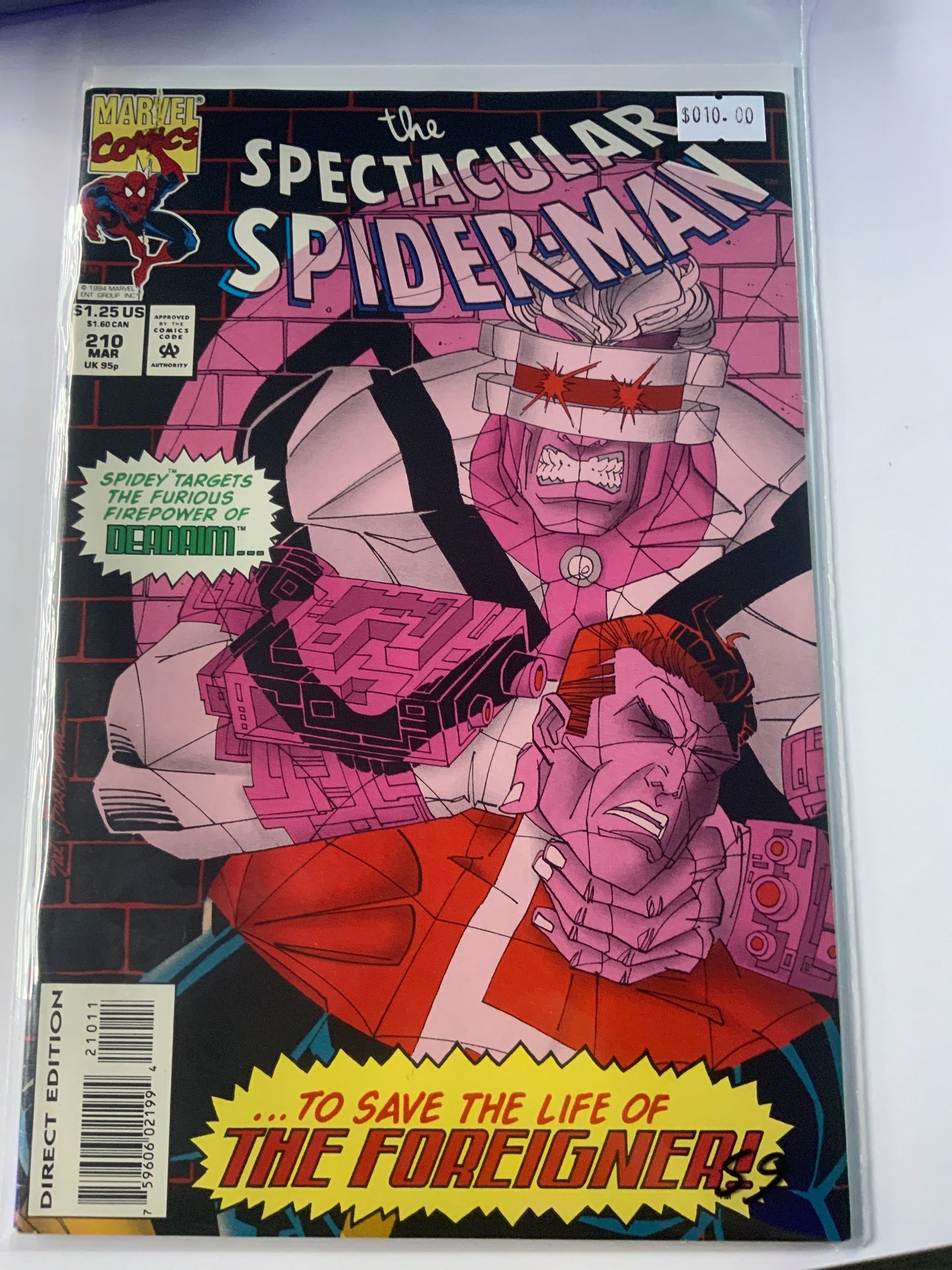 The Spectacular Spider-Man vol 210