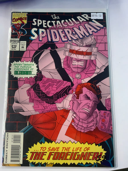 The Spectacular Spider-Man vol 210