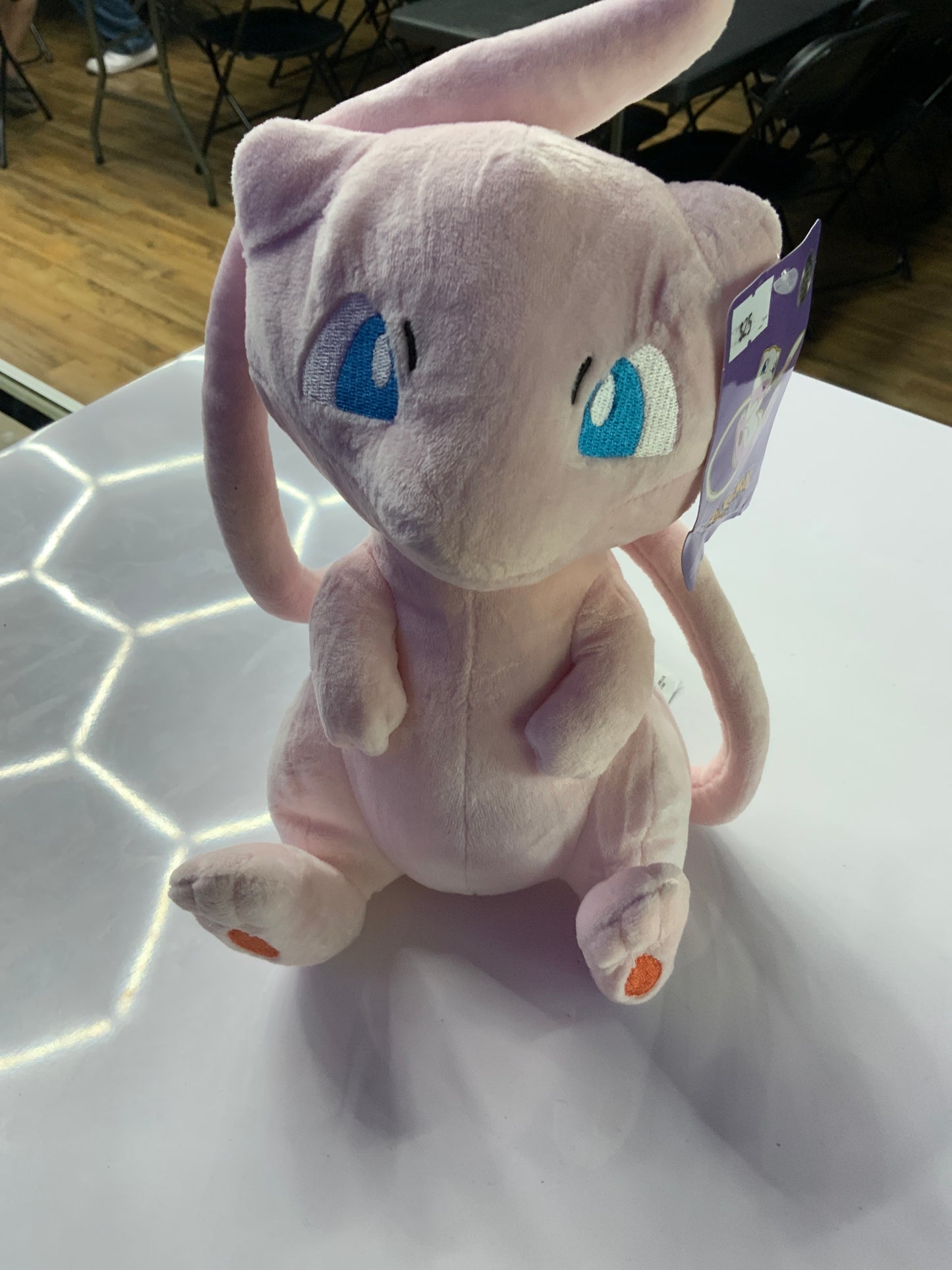 Mew Pokémon plushie