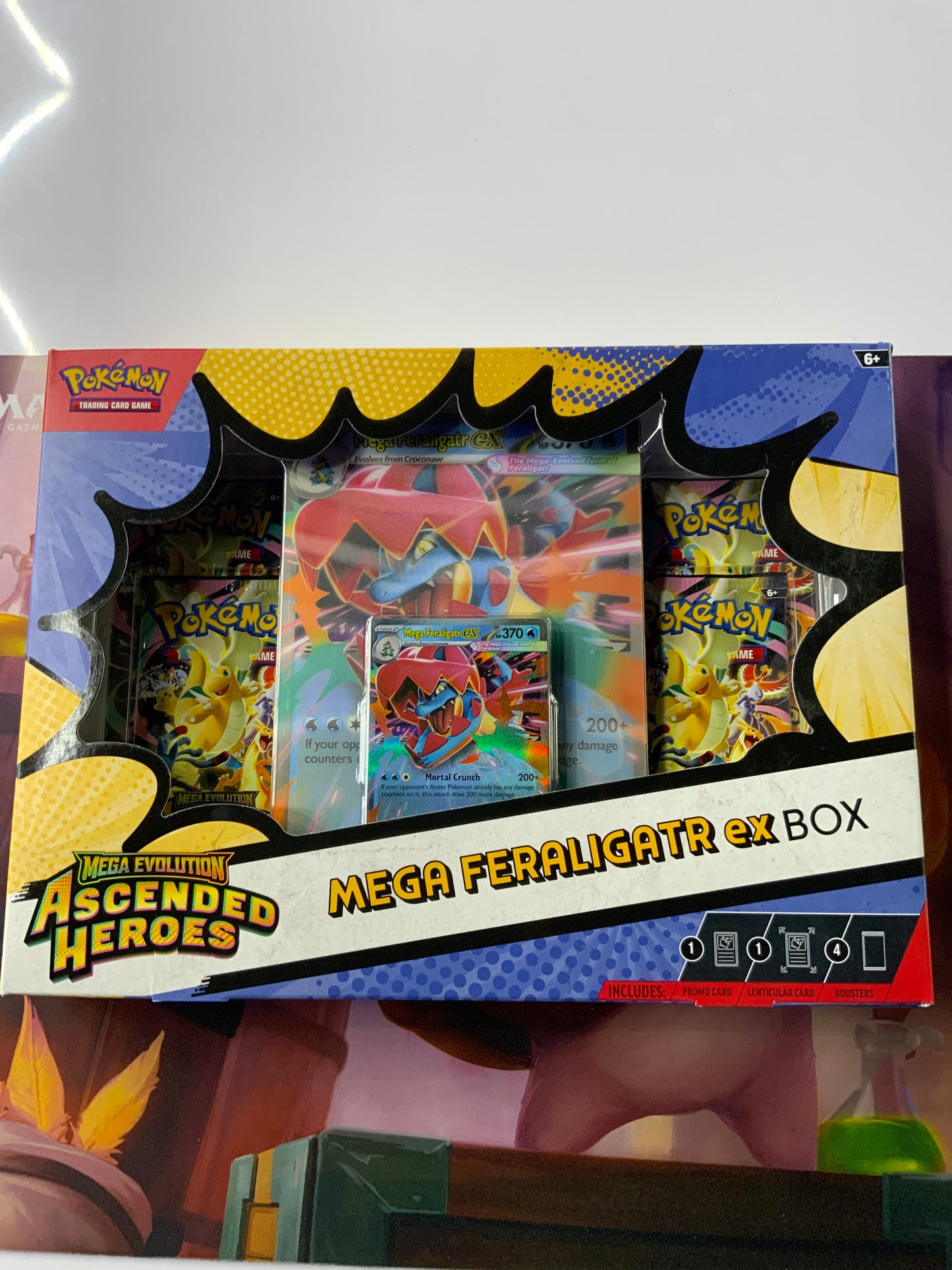 Ascended Heroes Mega Feraligatr ex Box