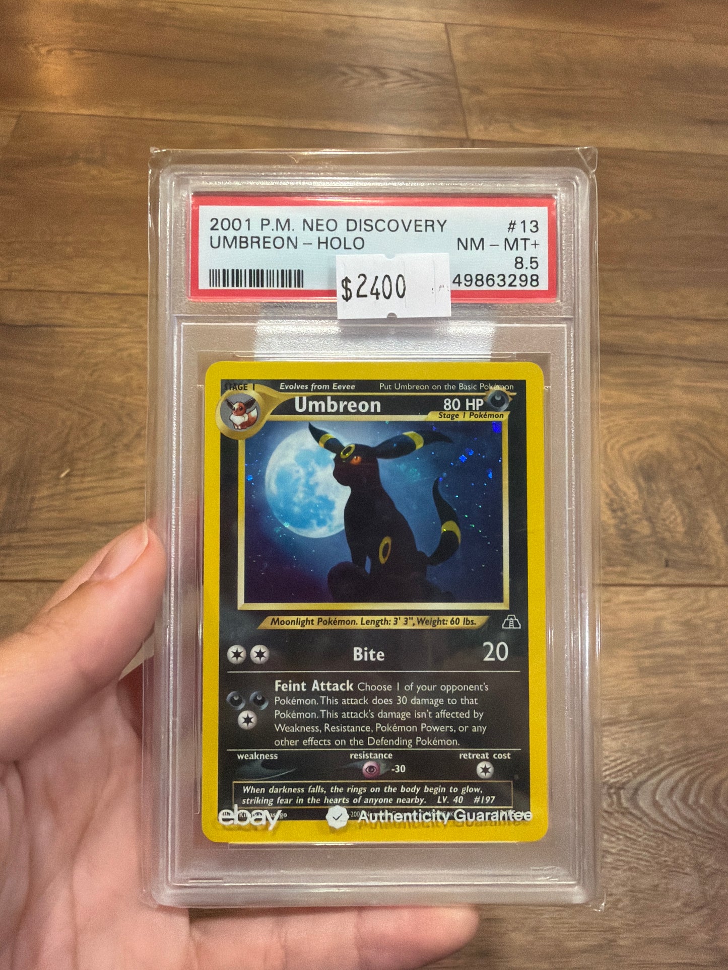 Umbreon PSA 8.5 SLAB