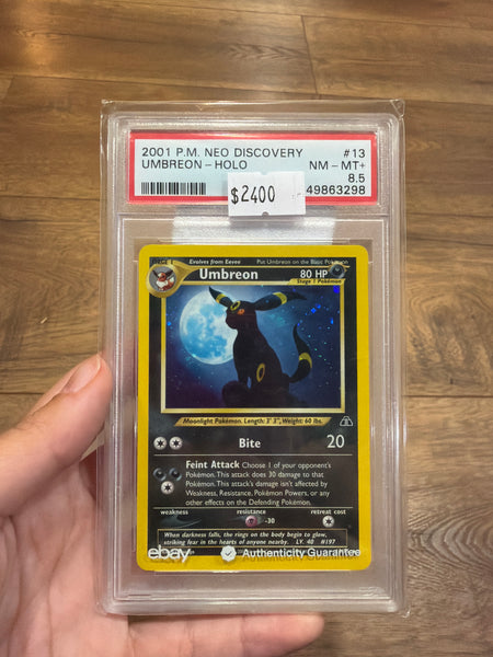 Umbreon PSA 8.5 SLAB