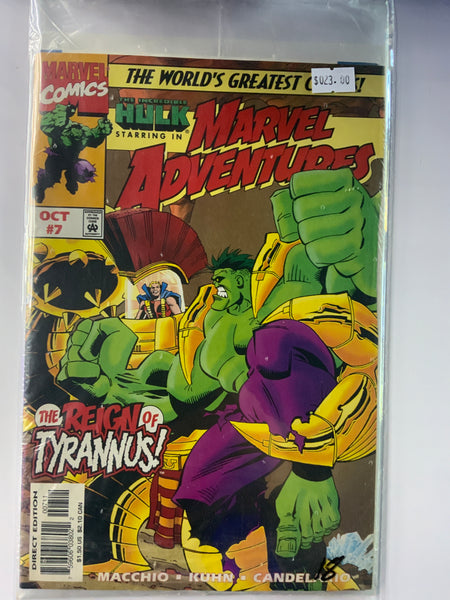 Marvel Adventures Vol 7 Hulk Comic
