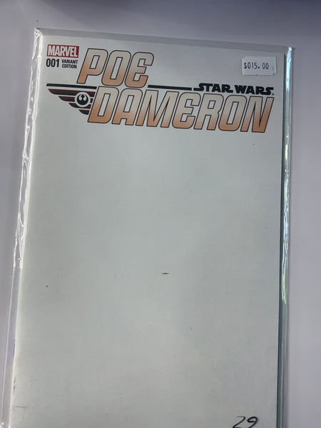 Star Wars Poe Dameron Variant Cover vol 1