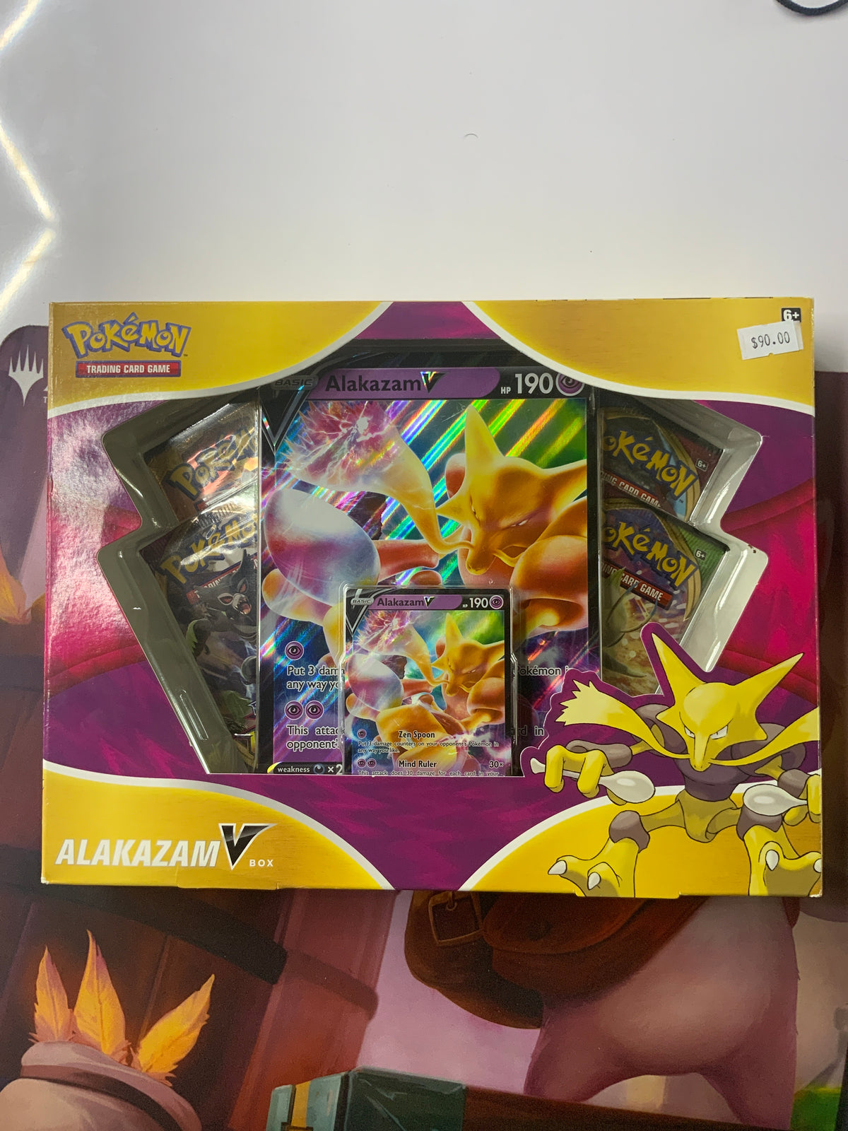 Pokemon alakazam v box