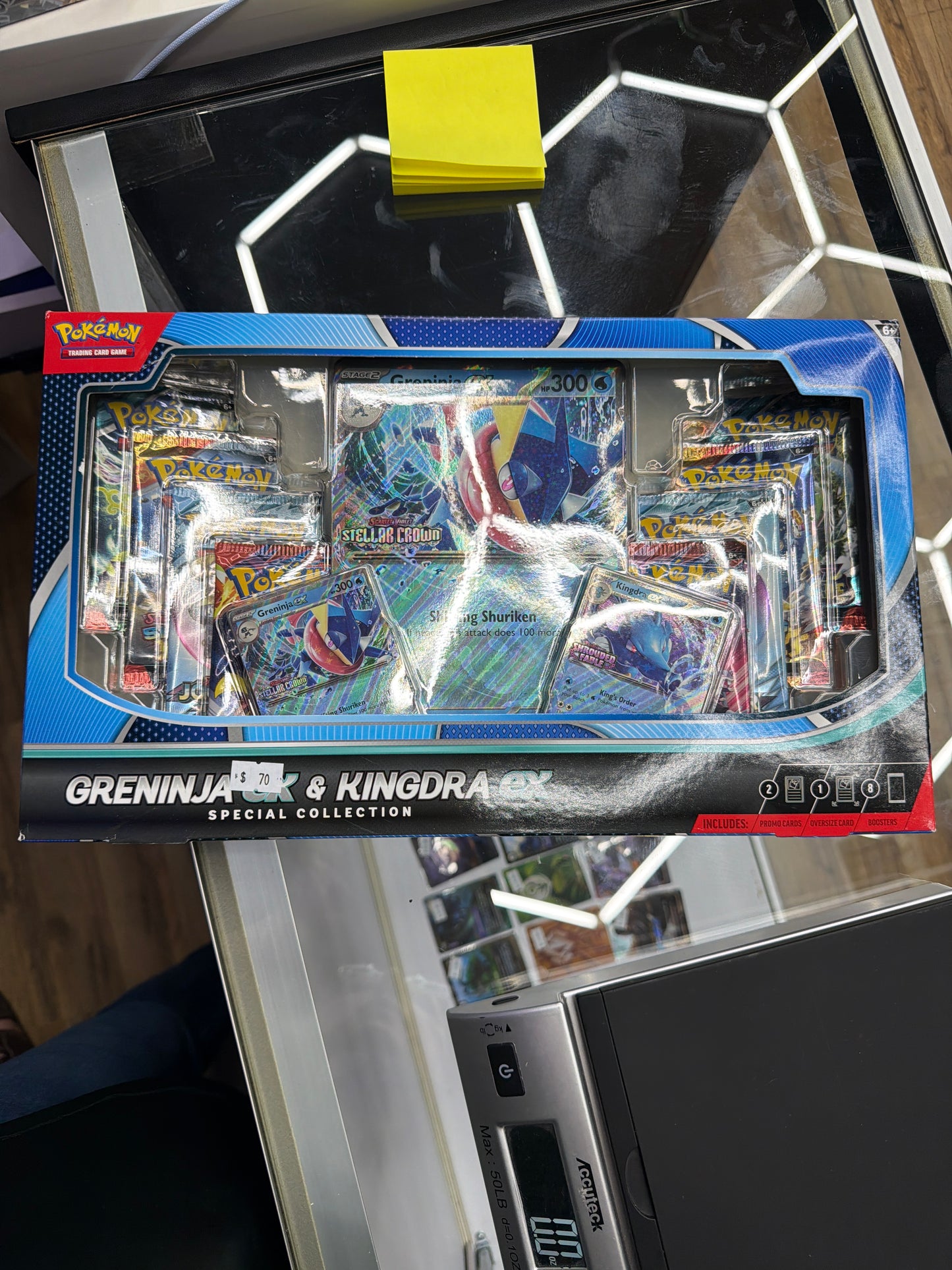 Greninja ex and kingdra ex special collection