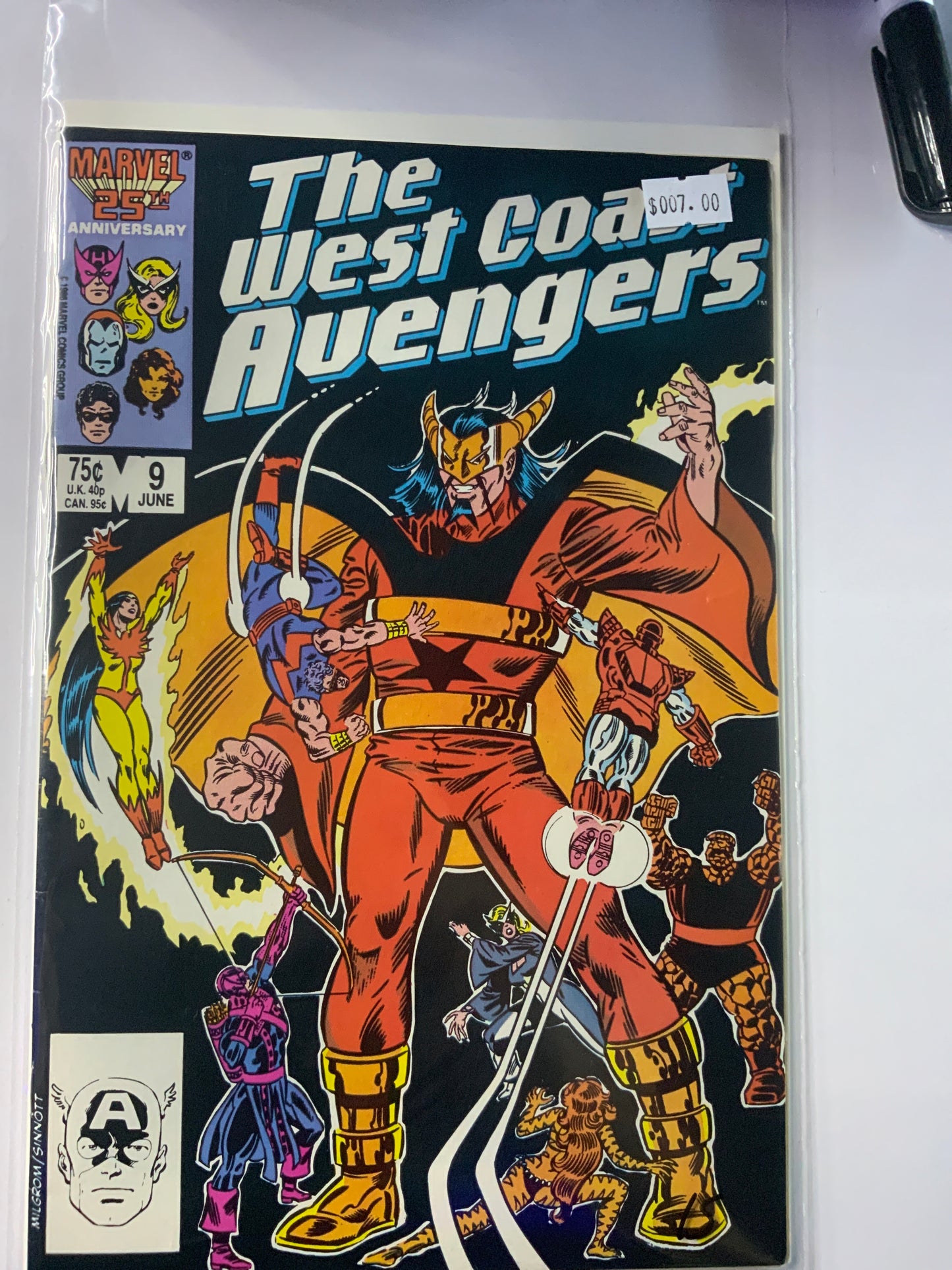 The West Coast Avengers comic Vol 9