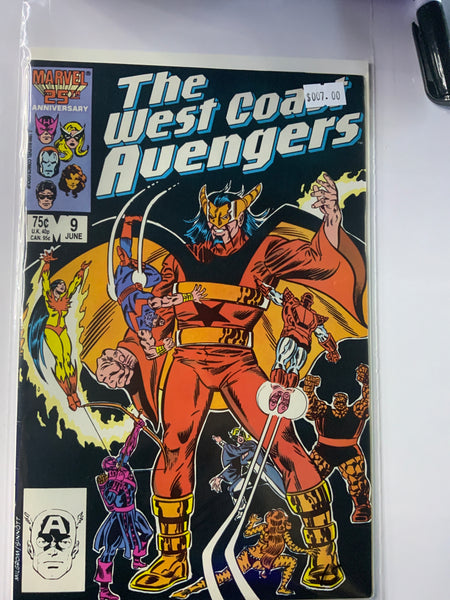 The West Coast Avengers comic Vol 9