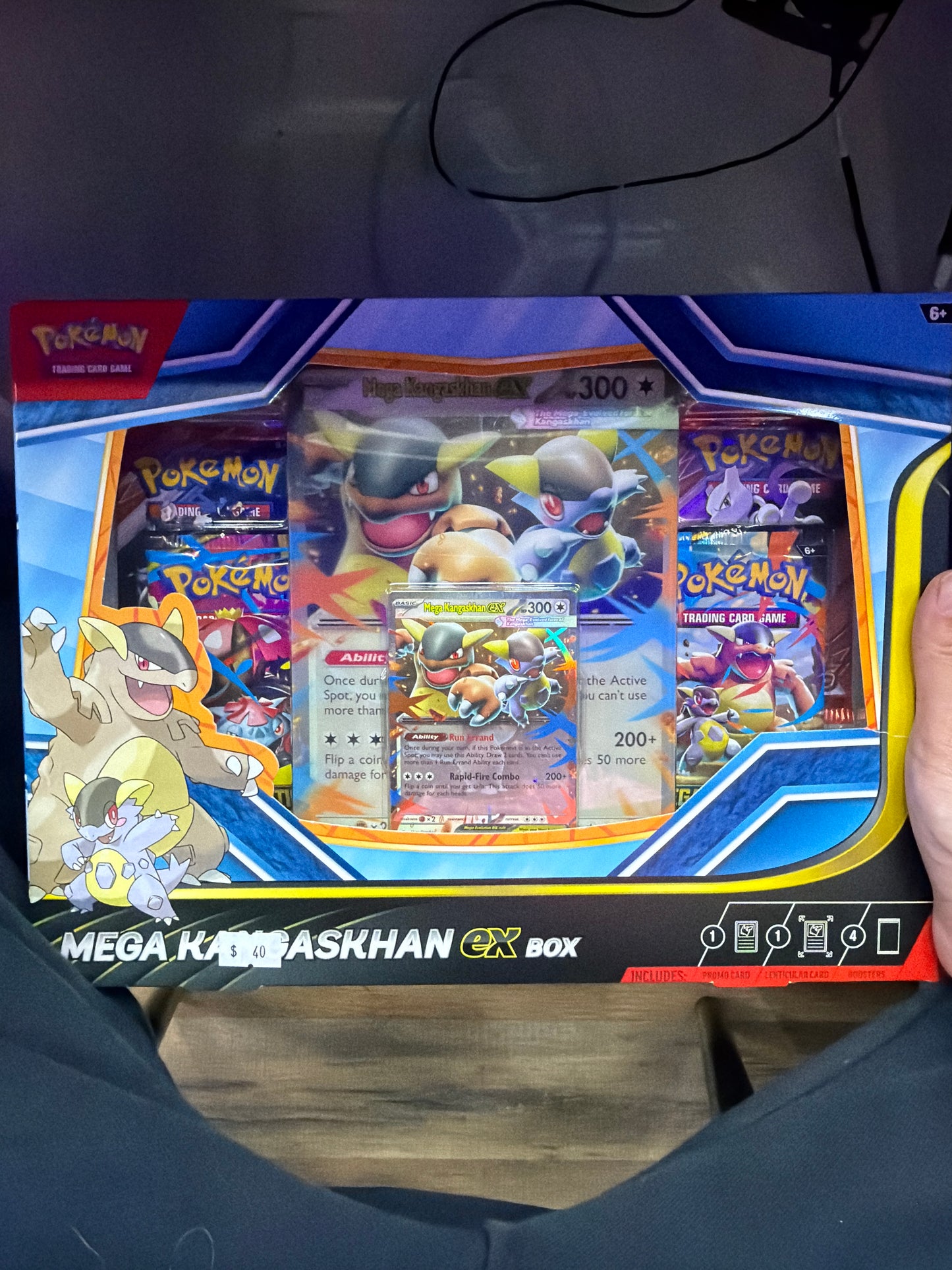 Mega Kangaskhan EX box