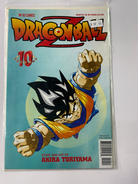 Dragonball z viz comics vol 10 part 2