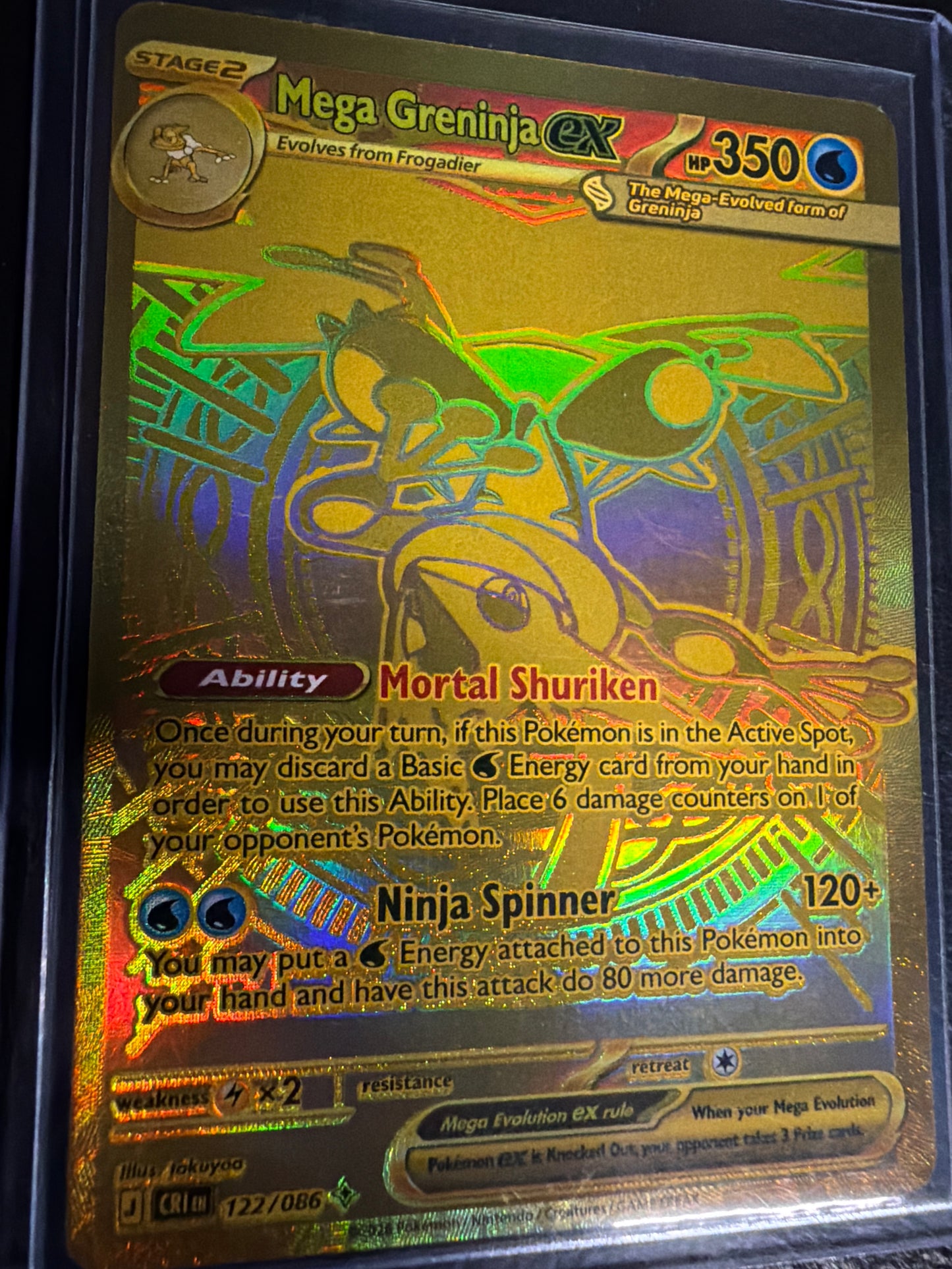 Mega Greninja Ex
