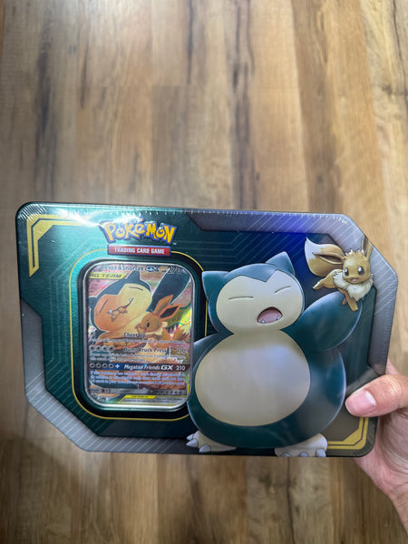 Pokémon: TAG TEAM Tin (Eevee & Snorlax GX)