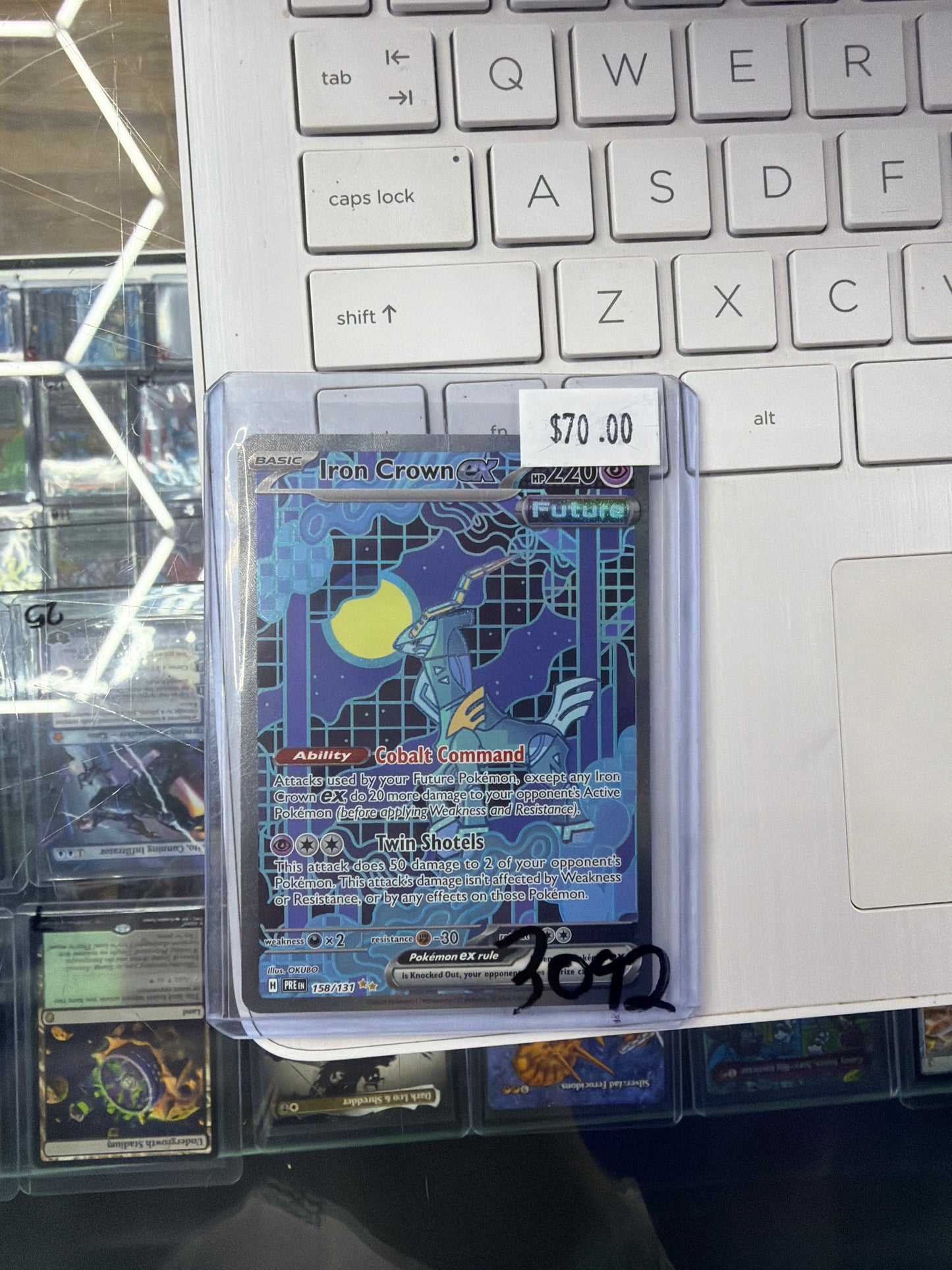 Iron Crown EX rare art style