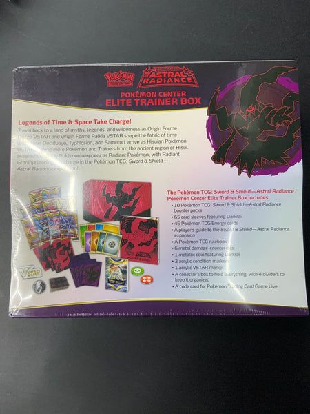 Pokémon: “Sword & Shield: Astral Radiance” Pokémon Center: Elite Trainer Box