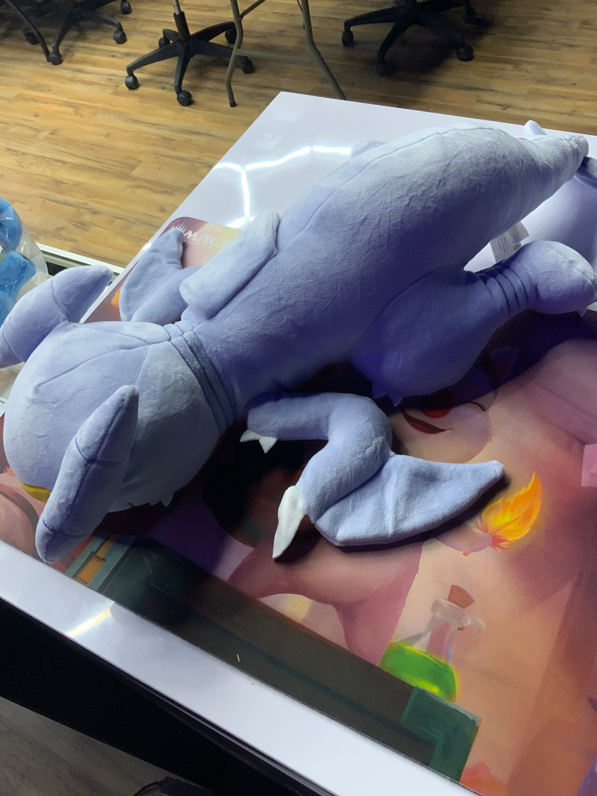 Pokemon sleeping garchomp plushie