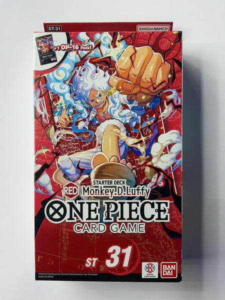 One piece red st 31 starter deck