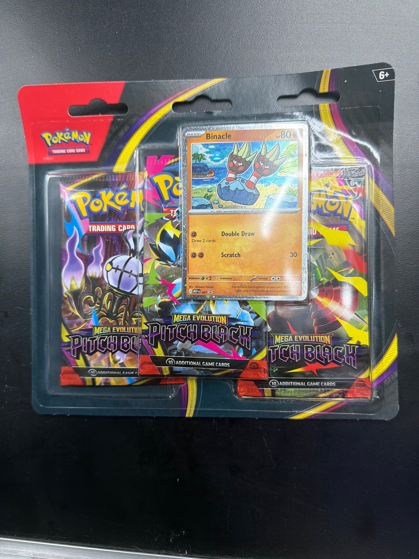 Pokémon: Pitch Black Binacle Blister Pack