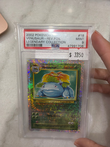Legendary Venusaur Reverse Holo PSA 9