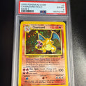 Charizard HOLO WING SWIRL PSA 6