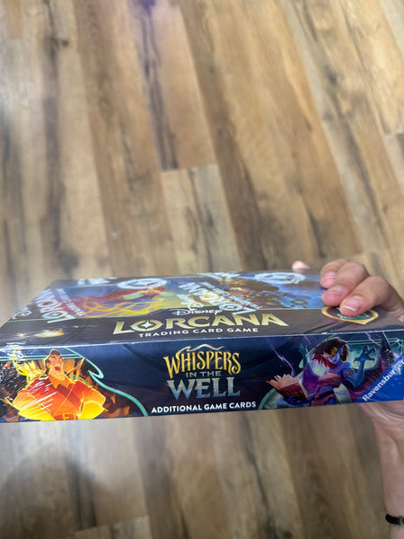 Disney’s Lorcana: Whispers in the Well Sealed Booster Box