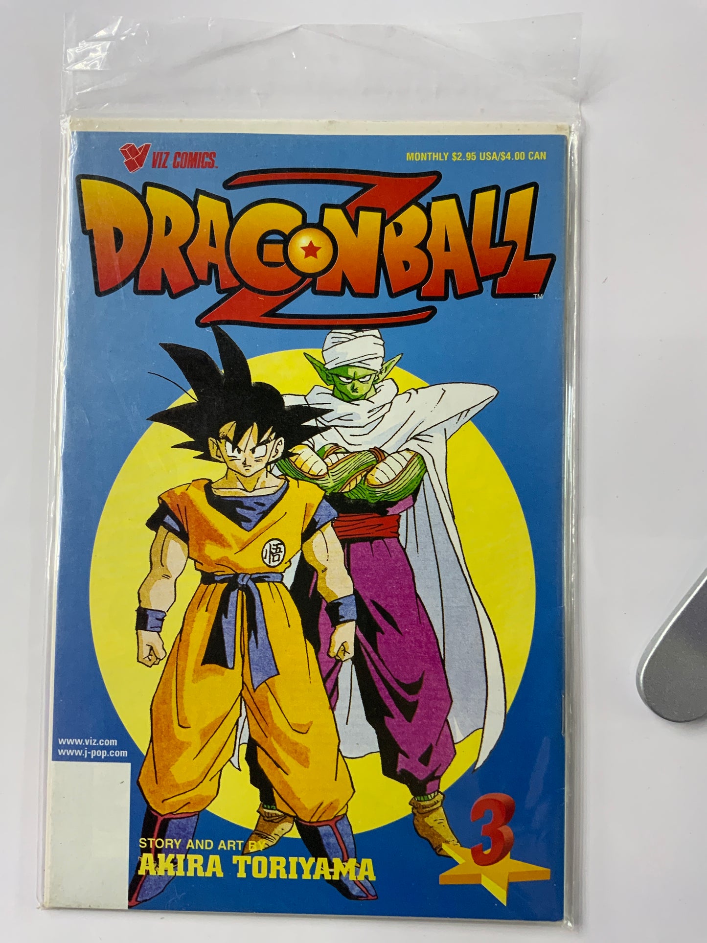 Dragonball z viz comics vol 3