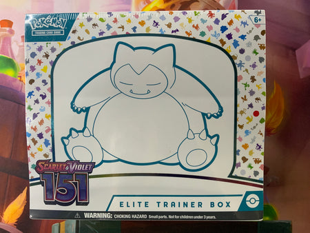 Pokémon 151 scarlet& violet elite trainer box