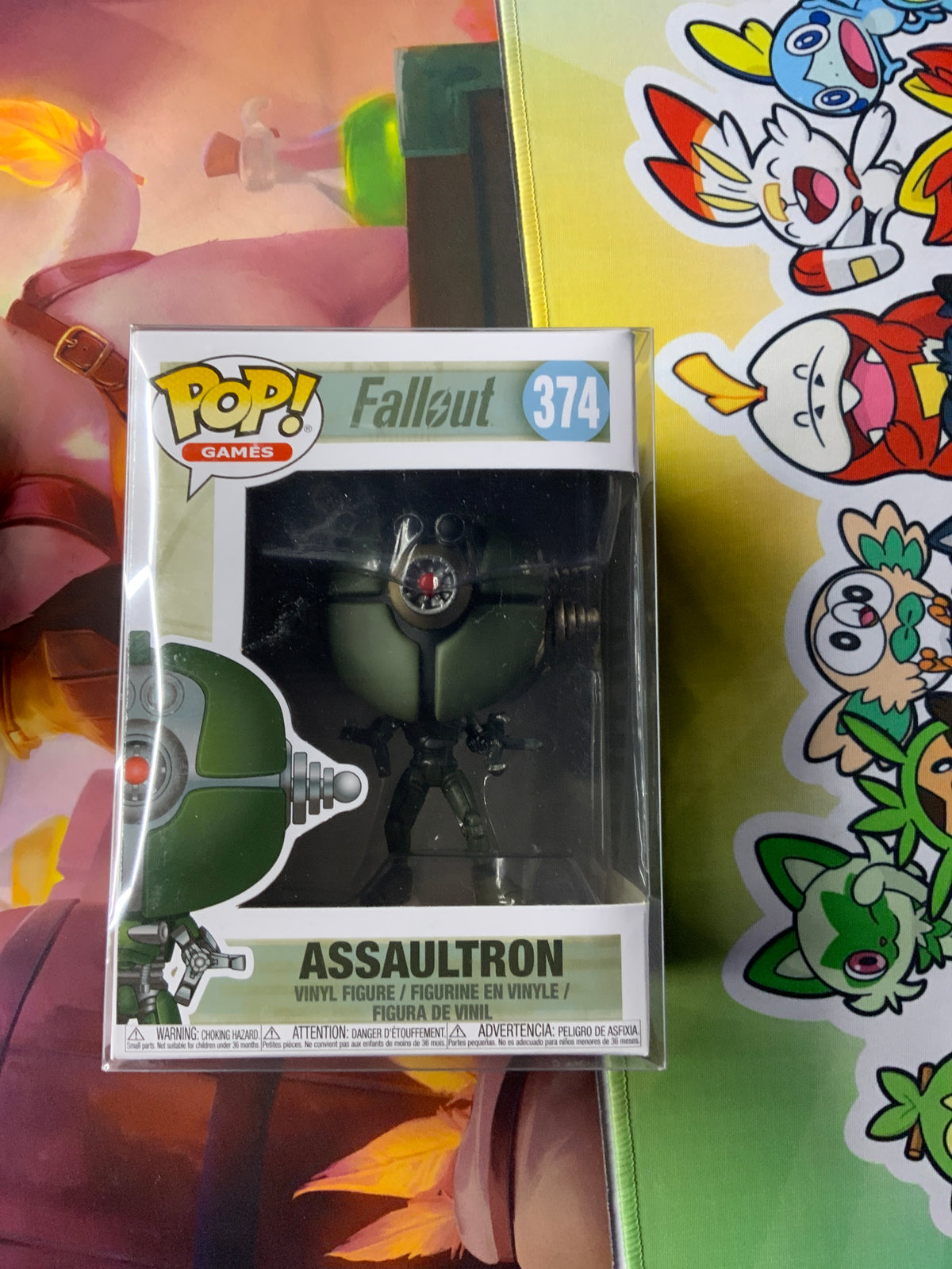 Funko pop assaultron fallout 374