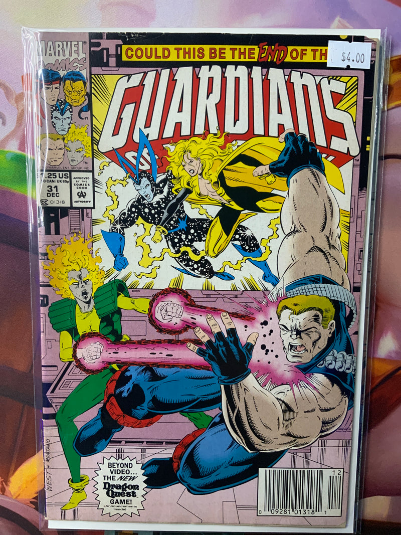 Marvel comics guardians of the galaxy 31