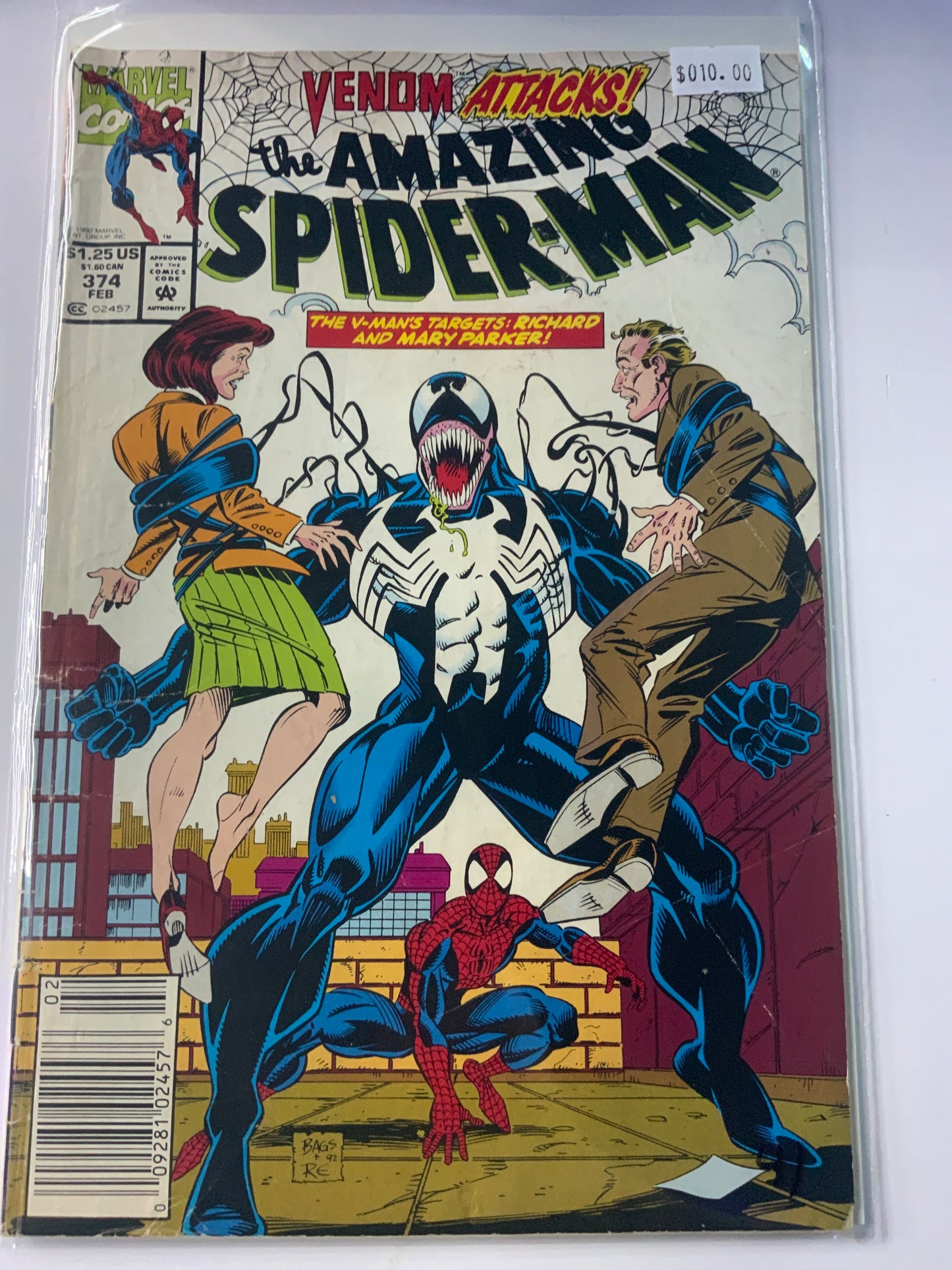 The Amazinng SpiderMan vol 374