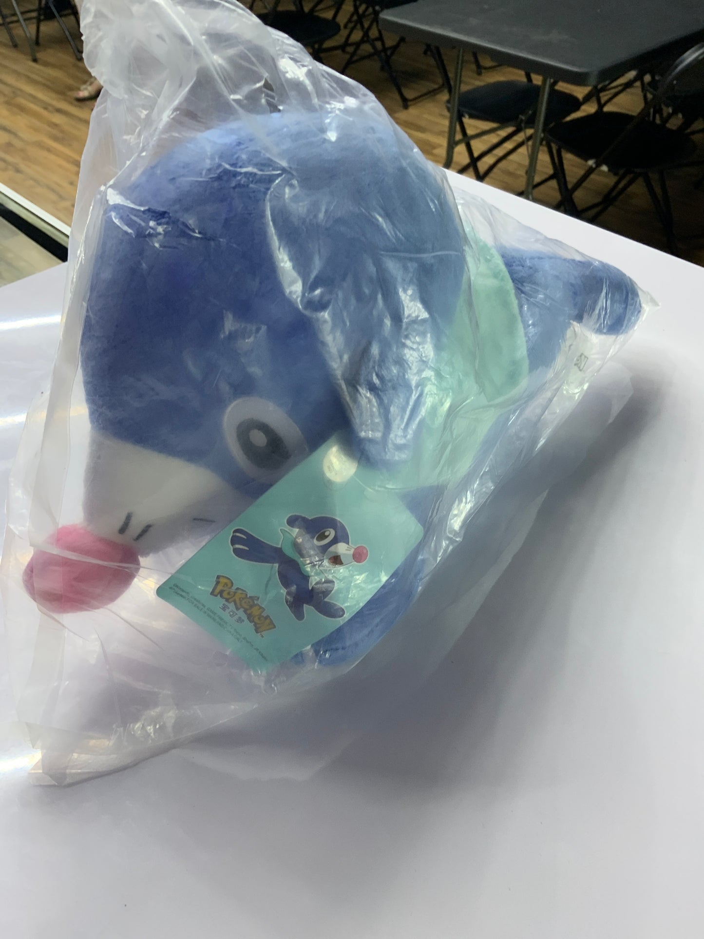 Popplio Pokémon plushie