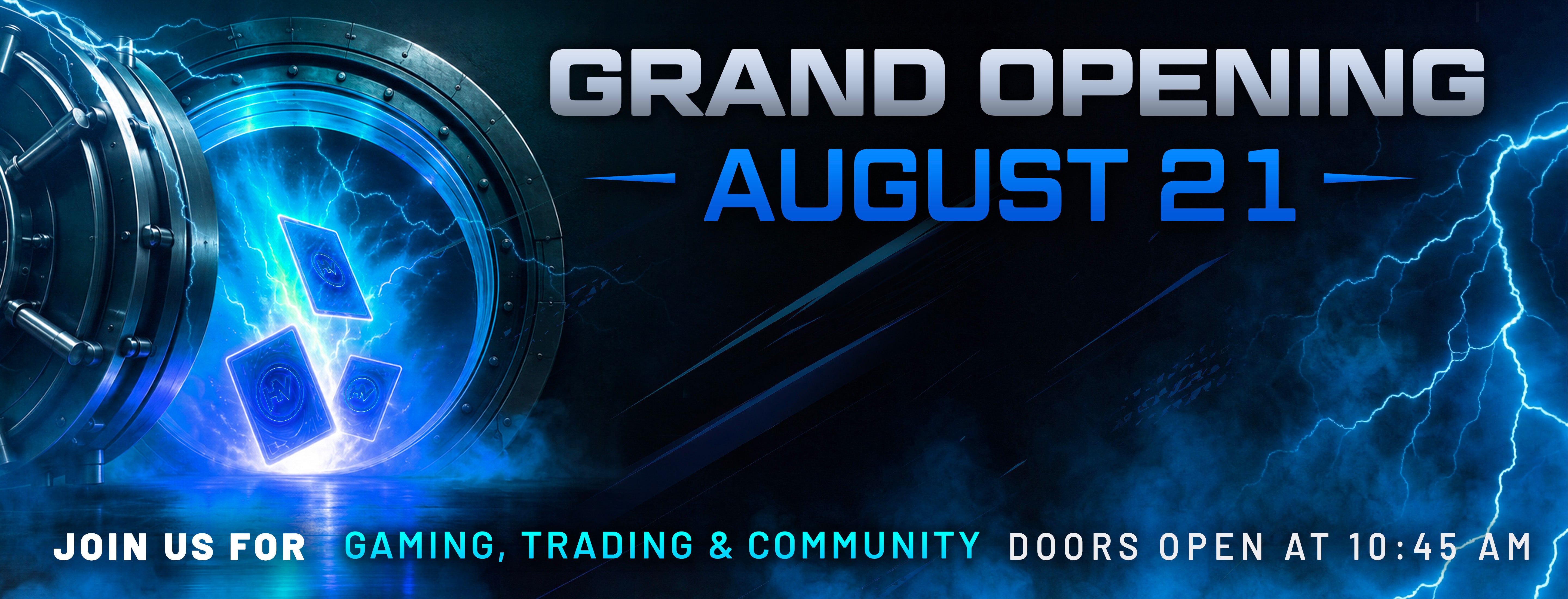 Hobby Vault grand opening