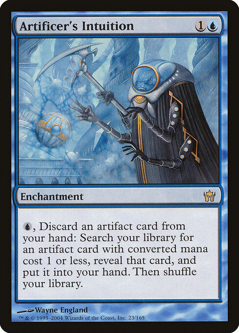 MTG - Artificer's Intuition