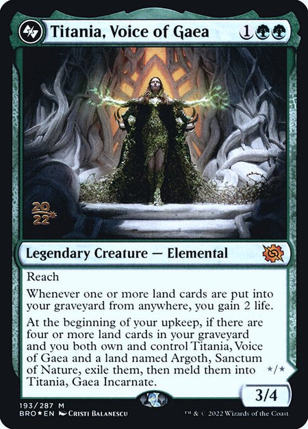 MTG - Titania, Voice of Gaea