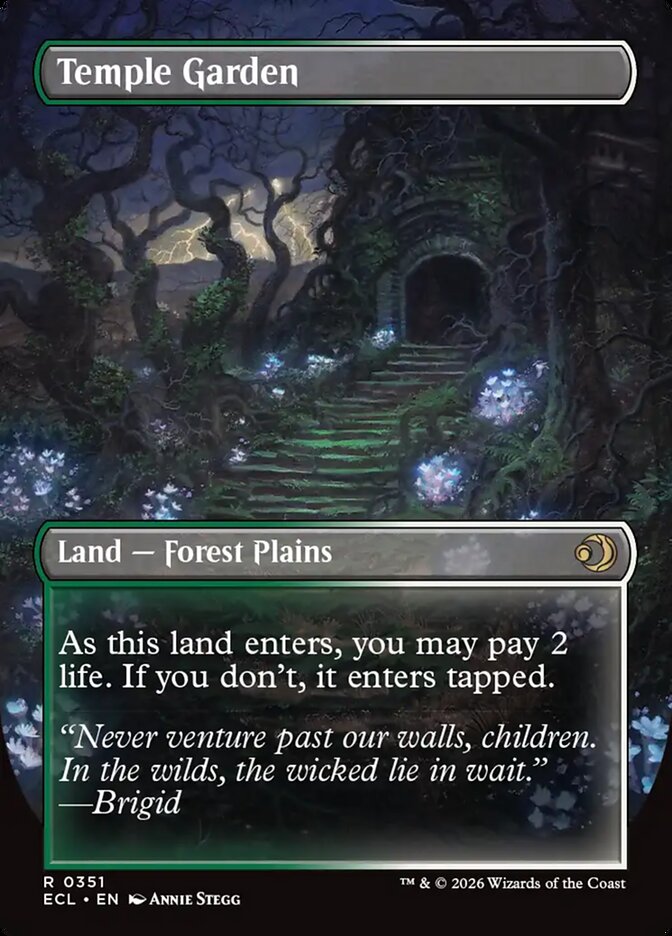 Temple Garden Foil Borderless