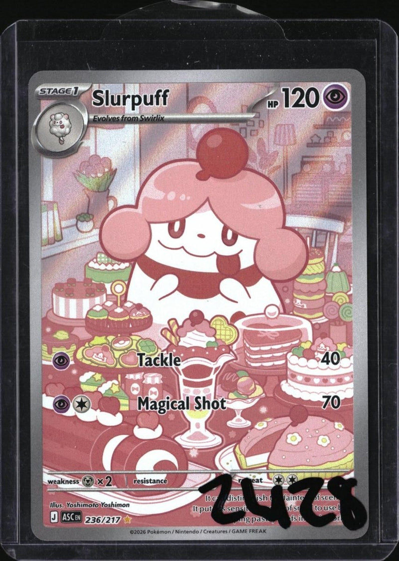 Pokemon Slurpuff — 236/217 — SKU 2428 — actual card front scan