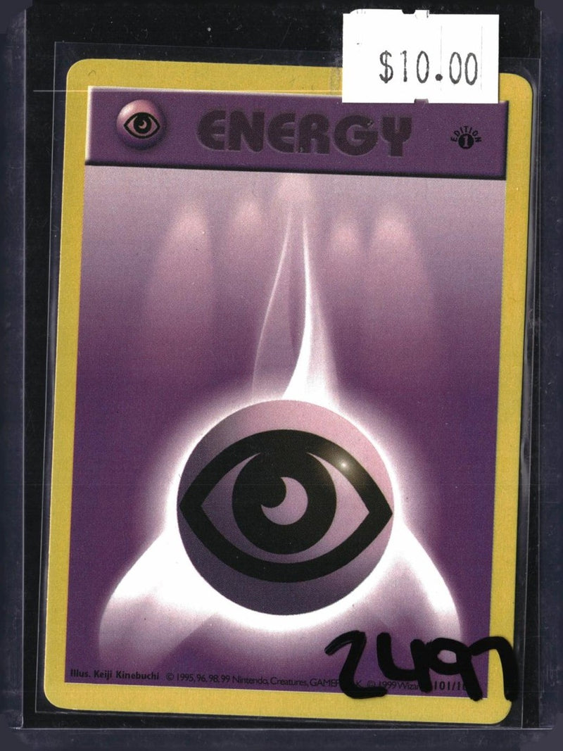 Pokemon Psychic Energy — 101/102 — SKU 2497 — actual card front scan