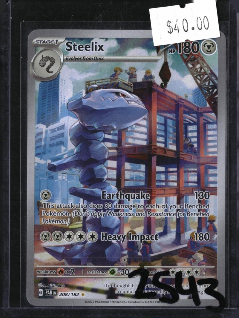 Pokemon Steelix - 208/182 — 208/182 — SKU 2543 — actual card front scan