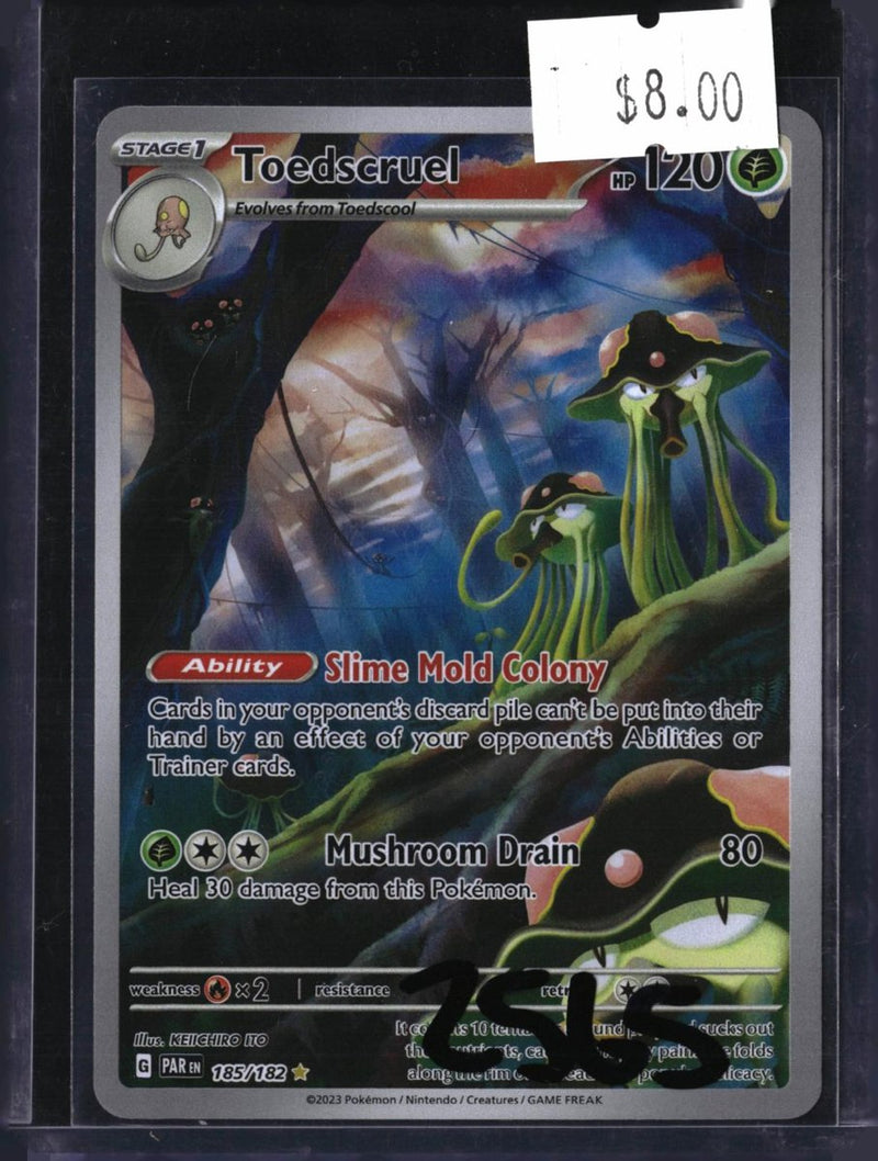 Pokemon Toedscruel - 185/182 — 185/182 — SKU 2565 — actual card front scan