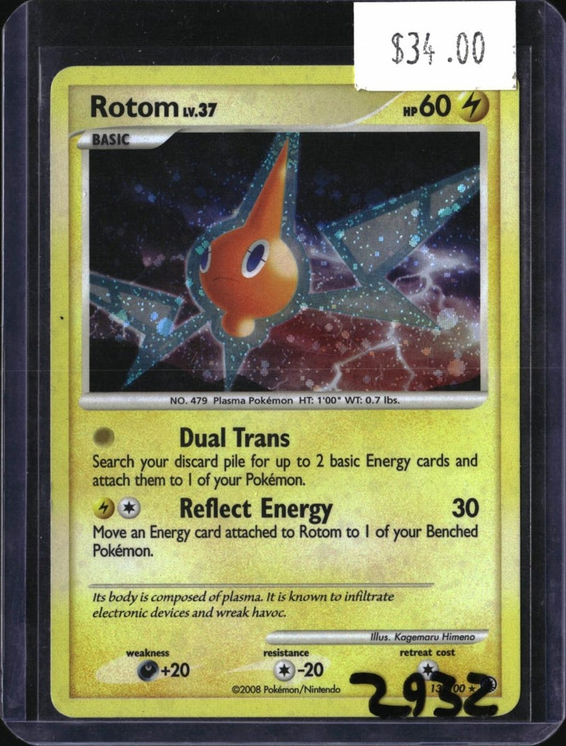Pokemon Rotom - 13/100 — 13/100 — SKU 2932 — actual card front scan