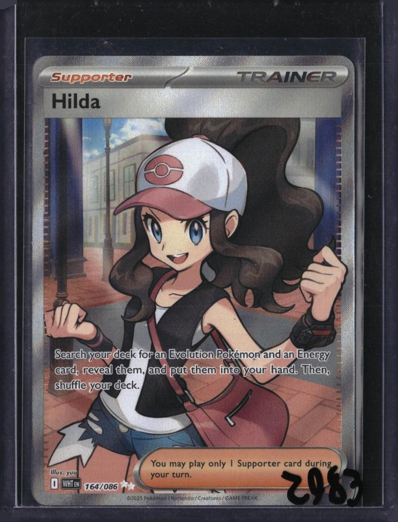Pokemon Hilda — 164/086 — SKU 2983 — actual card front scan