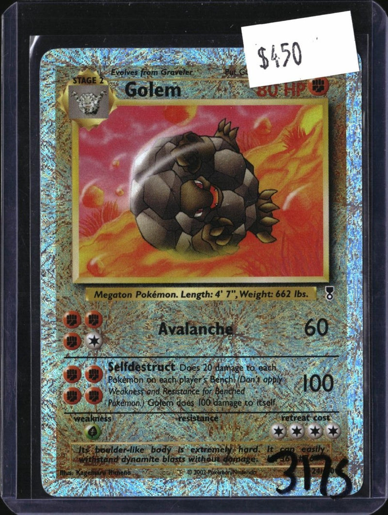Pokemon Golem — 14/110 — SKU 3175 — actual card front scan