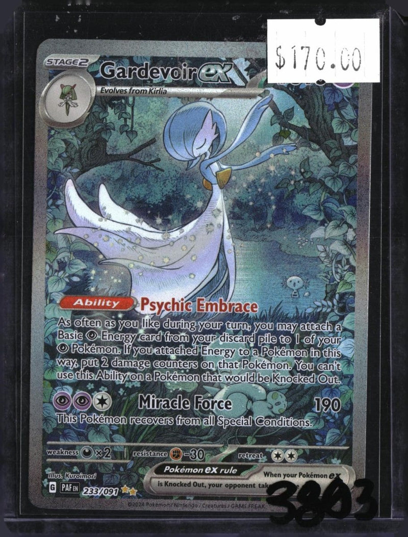 Pokemon Gardevoir ex - 233/091 — 233/091 — SKU 3803 — actual card front scan