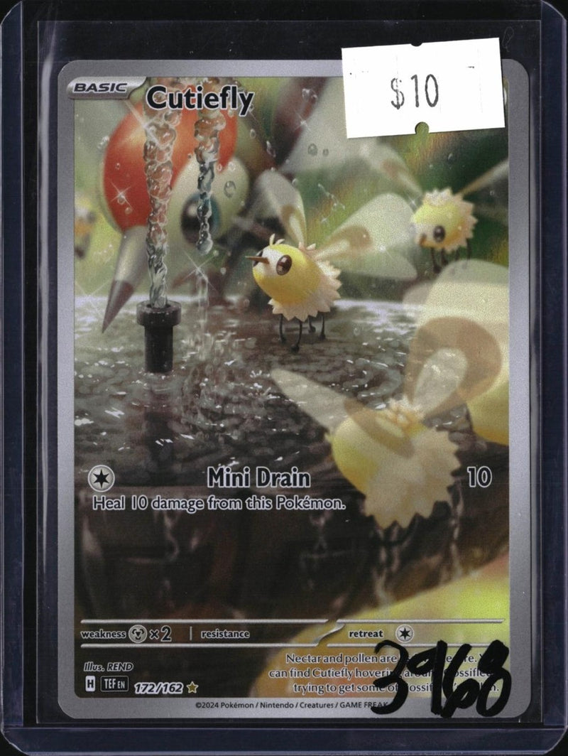 Pokemon Cutiefly - 172/162 — 172/162 — SKU 3968 — actual card front scan