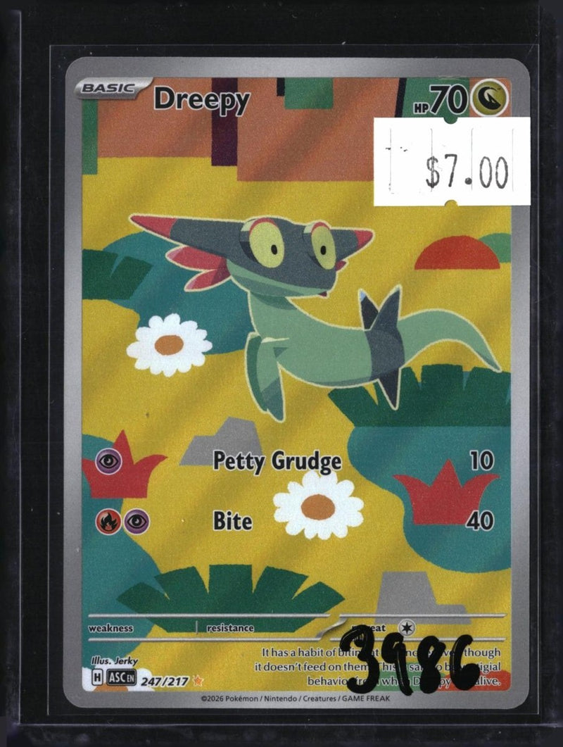 Pokemon Dreepy - 247/217 — 247/217 — SKU 3986 — actual card front scan