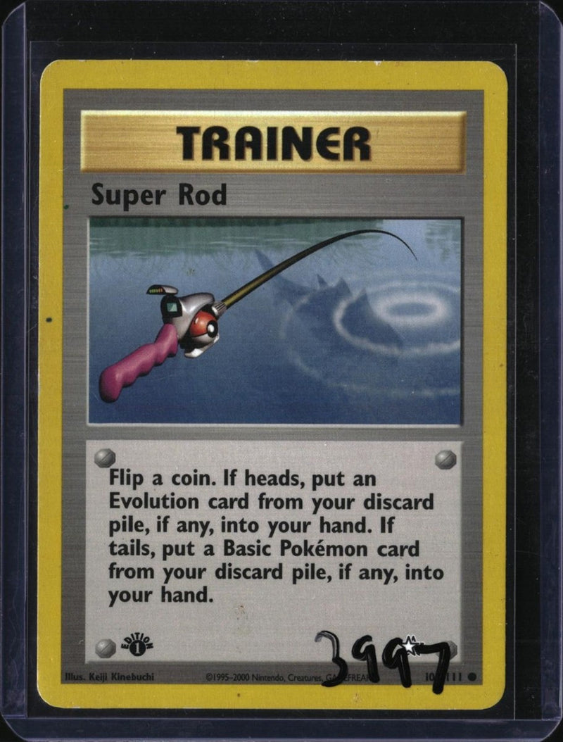 Pokemon Super Rod — 103/111 — SKU 3997 — actual card front scan