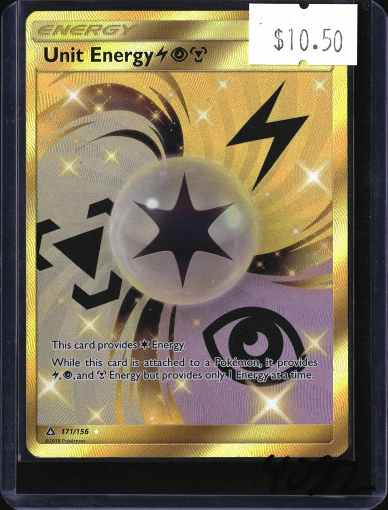 Pokemon Unit Energy LPM — 171/156 — SKU 4082 — actual card front scan