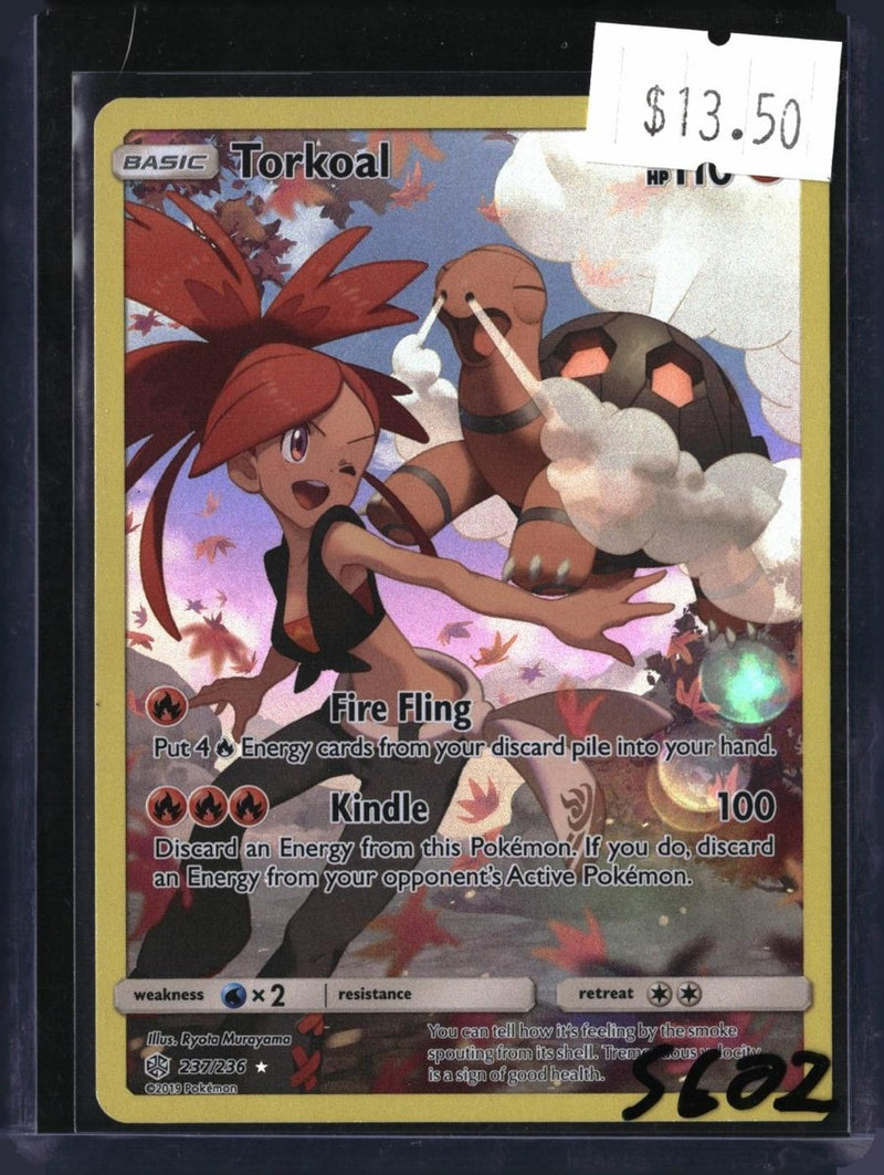 Pokemon Torkoal — 237/236 — SKU 5602 — actual card front scan